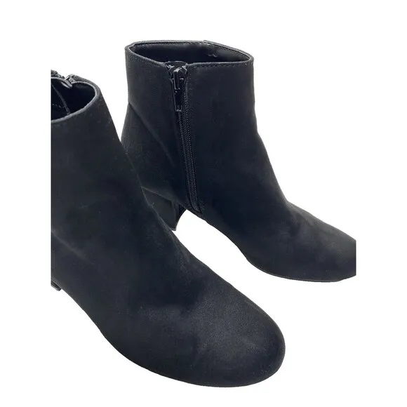 Black Women’s Ankle Boots, Size 7.5 US, Brand New, Stylish &amp; Comfortable