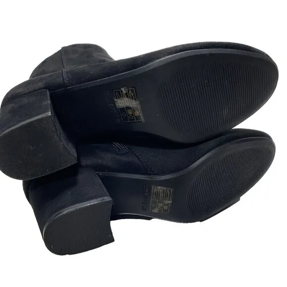 Black Women’s Ankle Boots, Size 7.5 US, Brand New, Stylish &amp; Comfortable