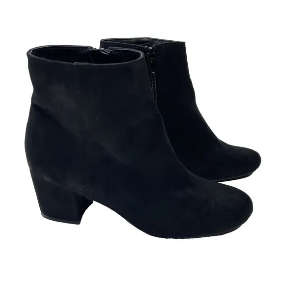 Black Women’s Ankle Boots, Size 7.5 US, Brand New, Stylish &amp; Comfortable