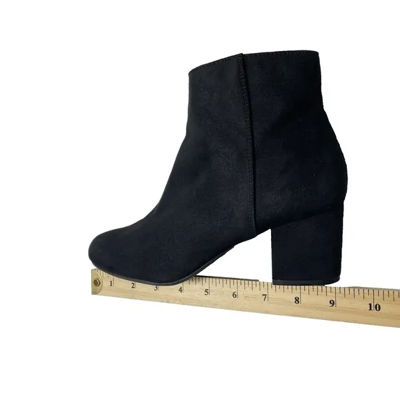 Black Women’s Ankle Boots, Size 7.5 US, Brand New, Stylish &amp; Comfortable