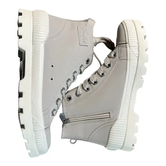 Blowfish Malibu Forever High-Top Sneaker in Taupe