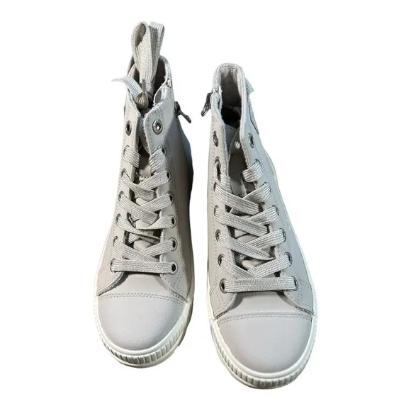 Blowfish Malibu Forever High-Top Sneaker in Taupe