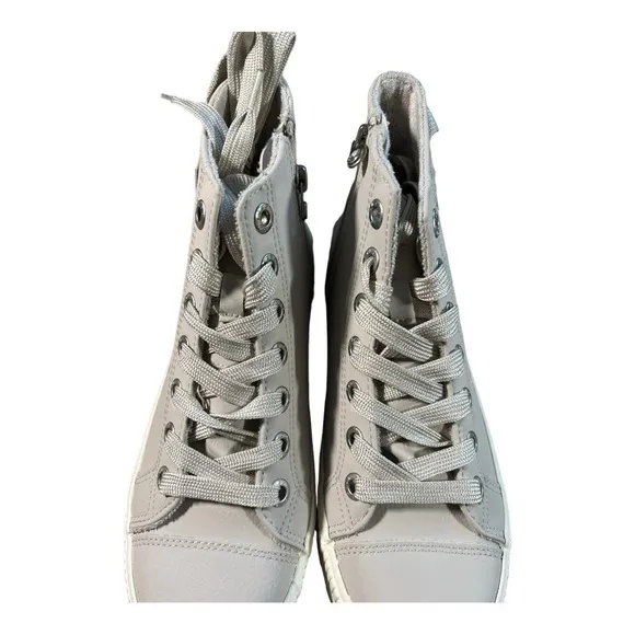 Blowfish Malibu Forever High-Top Sneaker in Taupe