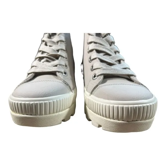 Blowfish Malibu Forever High-Top Sneaker in Taupe