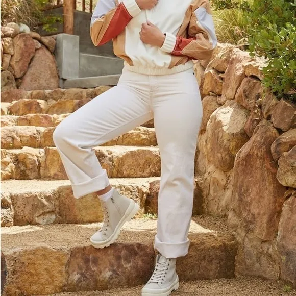 Blowfish Malibu Forever High-Top Sneaker in Taupe