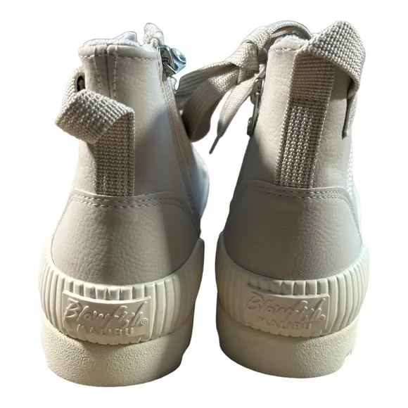 Blowfish Malibu Forever High-Top Sneaker in Taupe