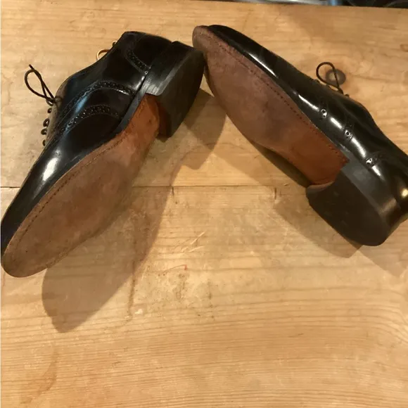 Bostonian Classic Wing Tip Black Leather