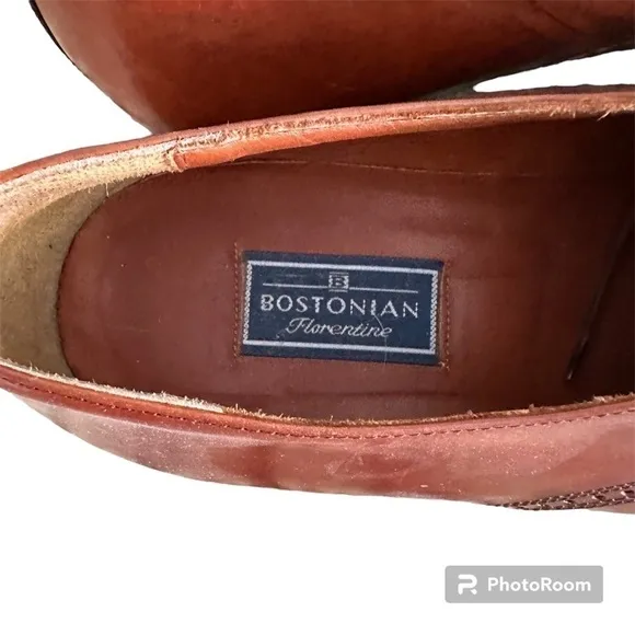 Bostonian Classic Wing Tip Shoes, Size 11