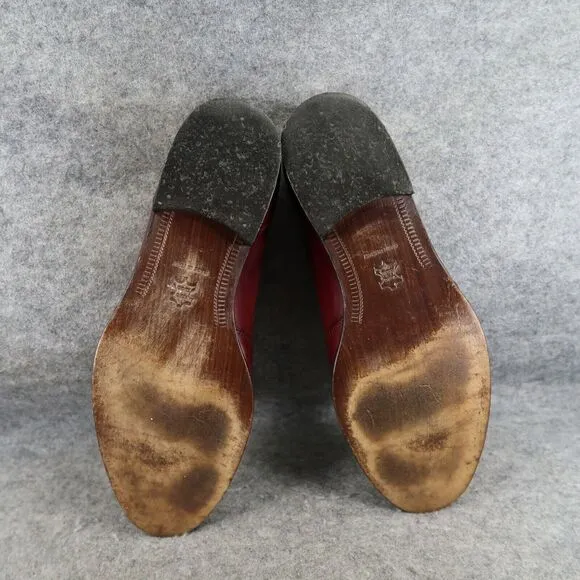 Bostonian Shoes Mens 10 Loafer Tassel Classic Slip On Leather Florentine Brown