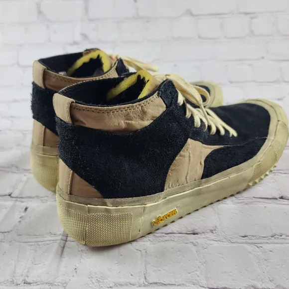 Brandblack Men's 13 Capo High Top Sneaker Shoes Dirty Navy