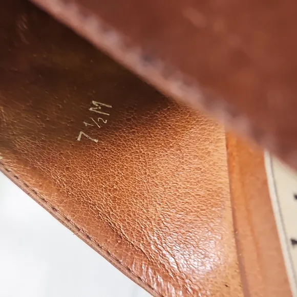 Brighton Brown Leather Mules