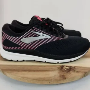 Brooks  Addiction 14 SAMPLE Running Walking Shoes Womens Size 9 Black/Pink