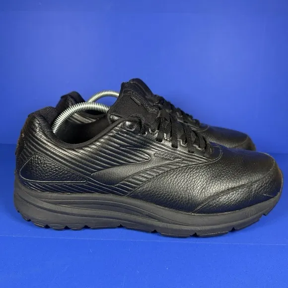 Brooks Addiction Walker 2 Triple Black Walking Shoes Sneakers Men's Size 11 4E