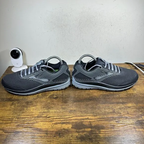 Brooks Addiction Walker Black Lace‎ Up Walking 1103192E083 Shoes Men’s Size 8 2E