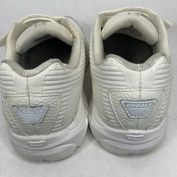 Brooks Addiction Walker II Shoes Womens 9B White Walking V Straps DNA
