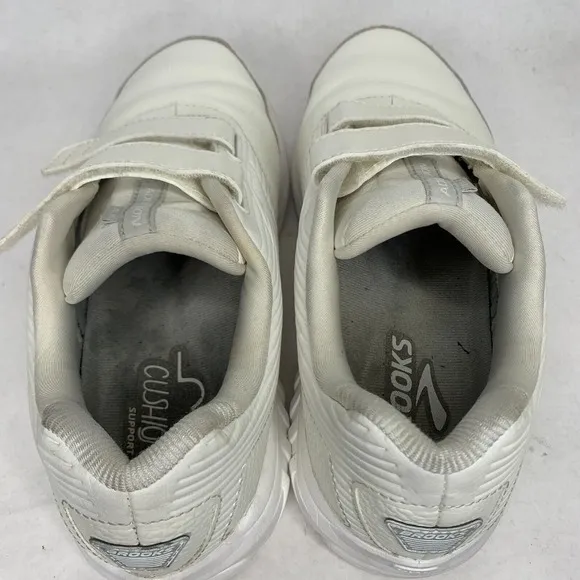 Brooks Addiction Walker II Shoes Womens 9B White Walking V Straps DNA