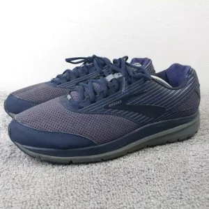 Brooks Addiction Walker Shoes Mens Size 13 Running Shoes Blue Walking Sneakers