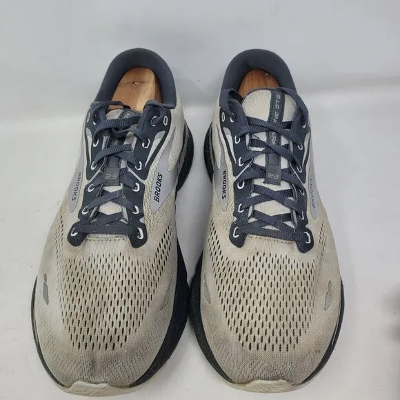 Brooks Adrenaline GTS 23 Mens 12 Wide Shoes Gray Running 1103912E065 Gym Walking