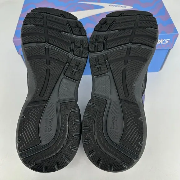 Brooks Adrenaline GTS 23 Running Shoes Men's 12 Black Purple 1103911D055 Walking