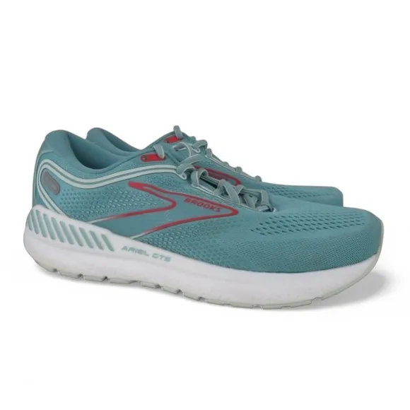 Brooks Ariel GTS 23 Mint Green Stability Running Walking Shoes Women’s Size 9
