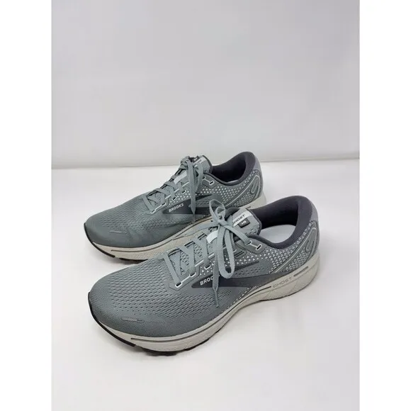 Brooks Ghost 14 Mens Shoes Gray Athletic Low Top Sneaker 1103691D067 US 11.5 D