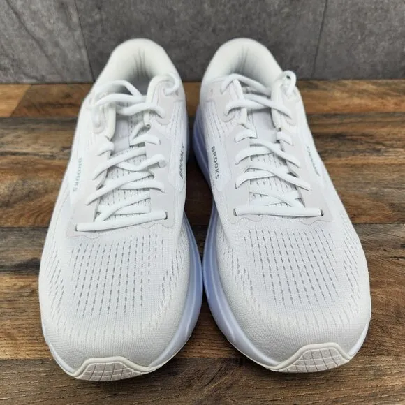 Brooks Ghost Max 2 Sz 9 Mens Bright White Casual Walking Running Shoes
