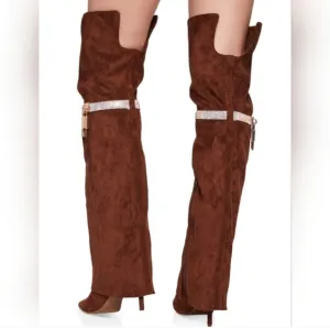 Brown Over-the-Knee Boots Sz 6.5