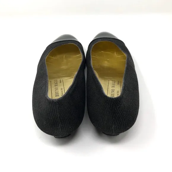 BRUNO MAGLI Black Shoes, Italy, size 9