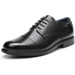 Bruno Marc Men's Dress Oxford Shoes Classic Lace Up Formal Cap Toe Shoes