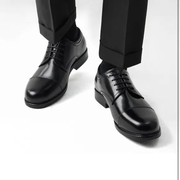 Bruno Marc Men's Dress Oxford Shoes Classic Lace Up Formal Cap Toe Shoes