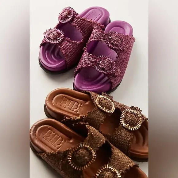BTB Cenote Slip On Sandals Free People