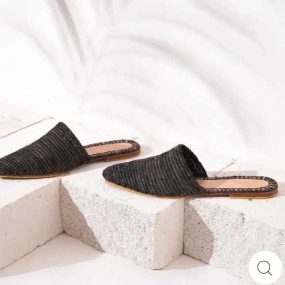 Bulibasha BABOUCHE BLACK Size 41/10