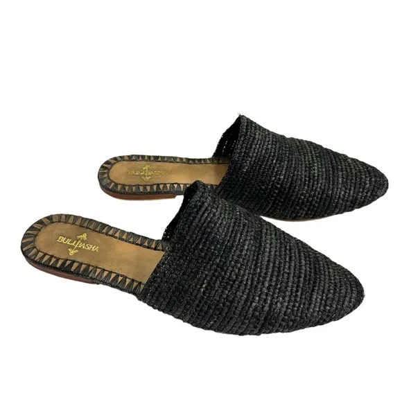 Bulibasha BABOUCHE BLACK Size 41/10