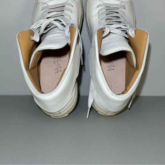 Buscemi 90MM Off-White High Top Sneakers