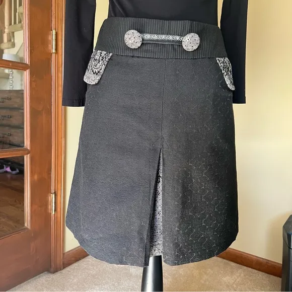 Cache Cache Black Mini Skirt from Paris