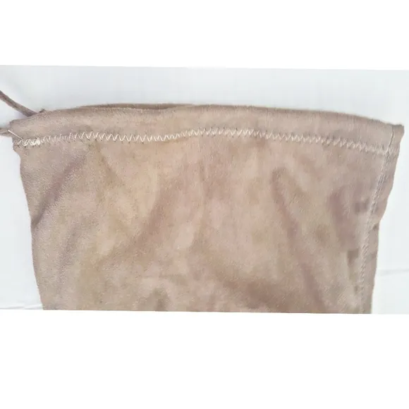 Cape Robbin Mona 1 womens khaki faux suede thigh high boots.