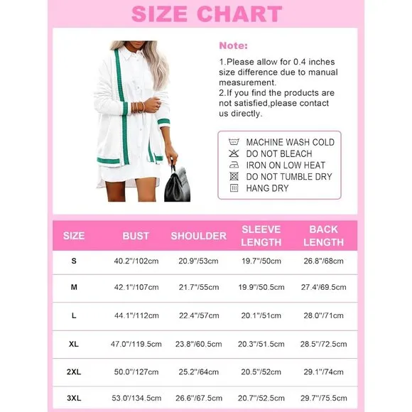 Cardigan Sweaters for Women Knit Open Front Varsity Trendy Cardigan with Pockets