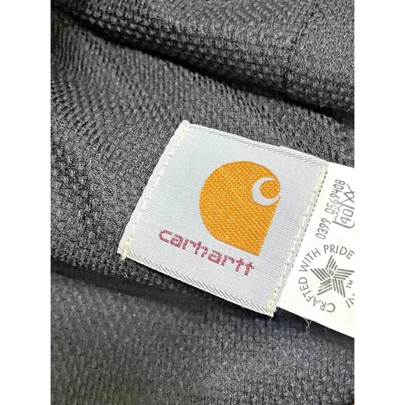 Carhartt Men's Jacket Utility Workwear Hooded Vintage Deadstock Denim L Blue