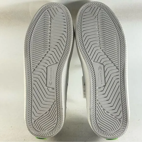 Cariuma Catiba Low Premium Leather Shoes High Top Sneakers White Size 10