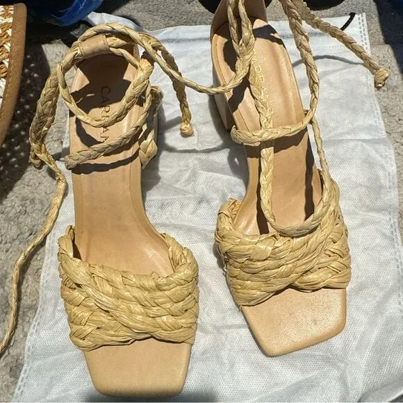 Carrano Rexana Lace Up Heels Sandals