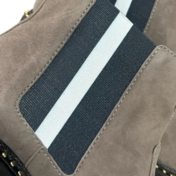 Cecelia New York Gemma Suede Boots in Grey Suede Womans MSRP $225 3087 3088 3089