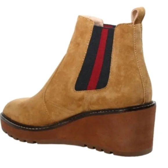 Cecelia New York Gemma Suede Boots in Nutella Womans MSRP $225