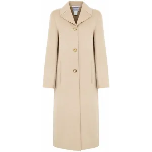 Celine camel cashmere coat Size 10UK