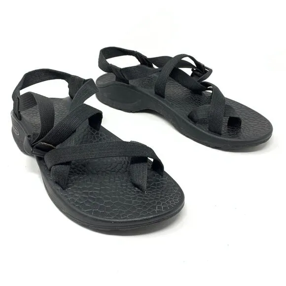 Chaco Men's Size 12 Z/2 Classic Sport Sandal Buckle Straps Black