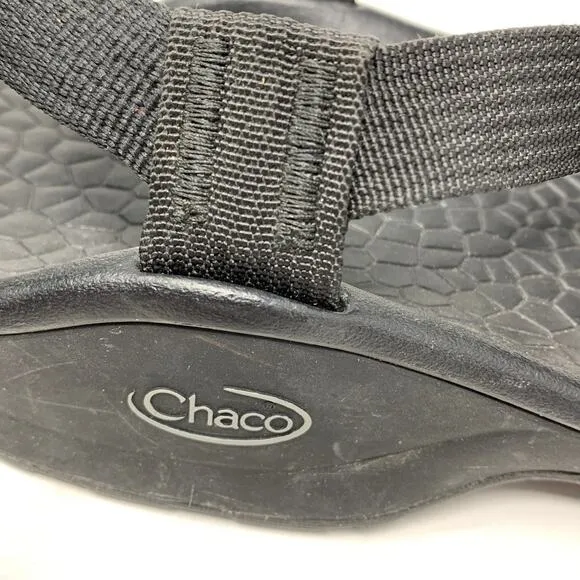 Chaco Men's Size 12 Z/2 Classic Sport Sandal Buckle Straps Black