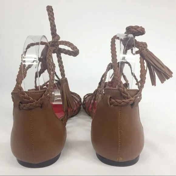 Charles Jourdan Paris | Iggy Woven Sandals Sz 7
