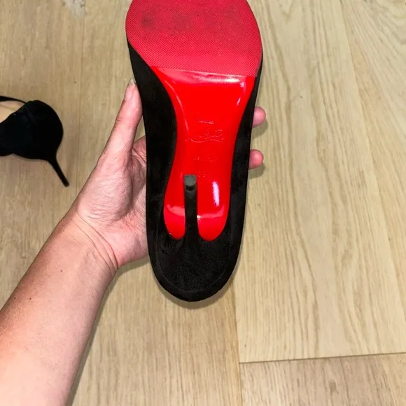 Christian Louboutin Black Heels Classic Elegance