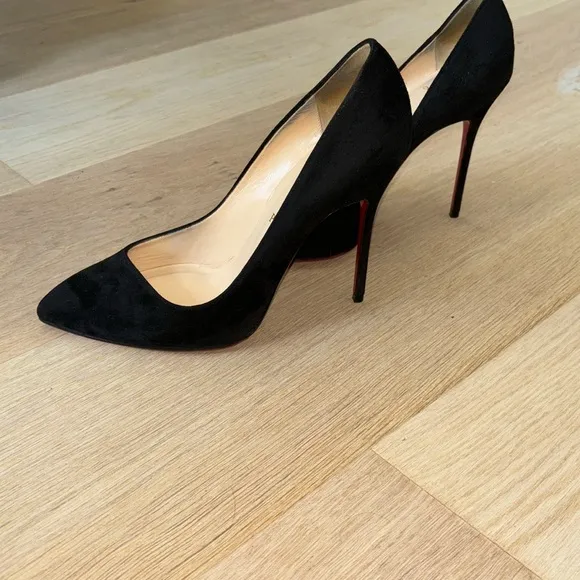 Christian Louboutin Black Heels Classic Elegance