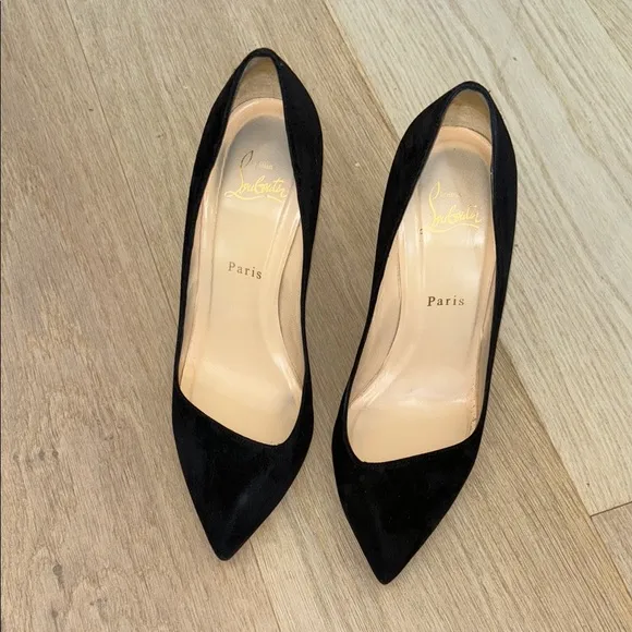 Christian Louboutin Black Heels Classic Elegance