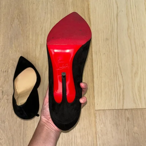 Christian Louboutin Black Heels Classic Elegance